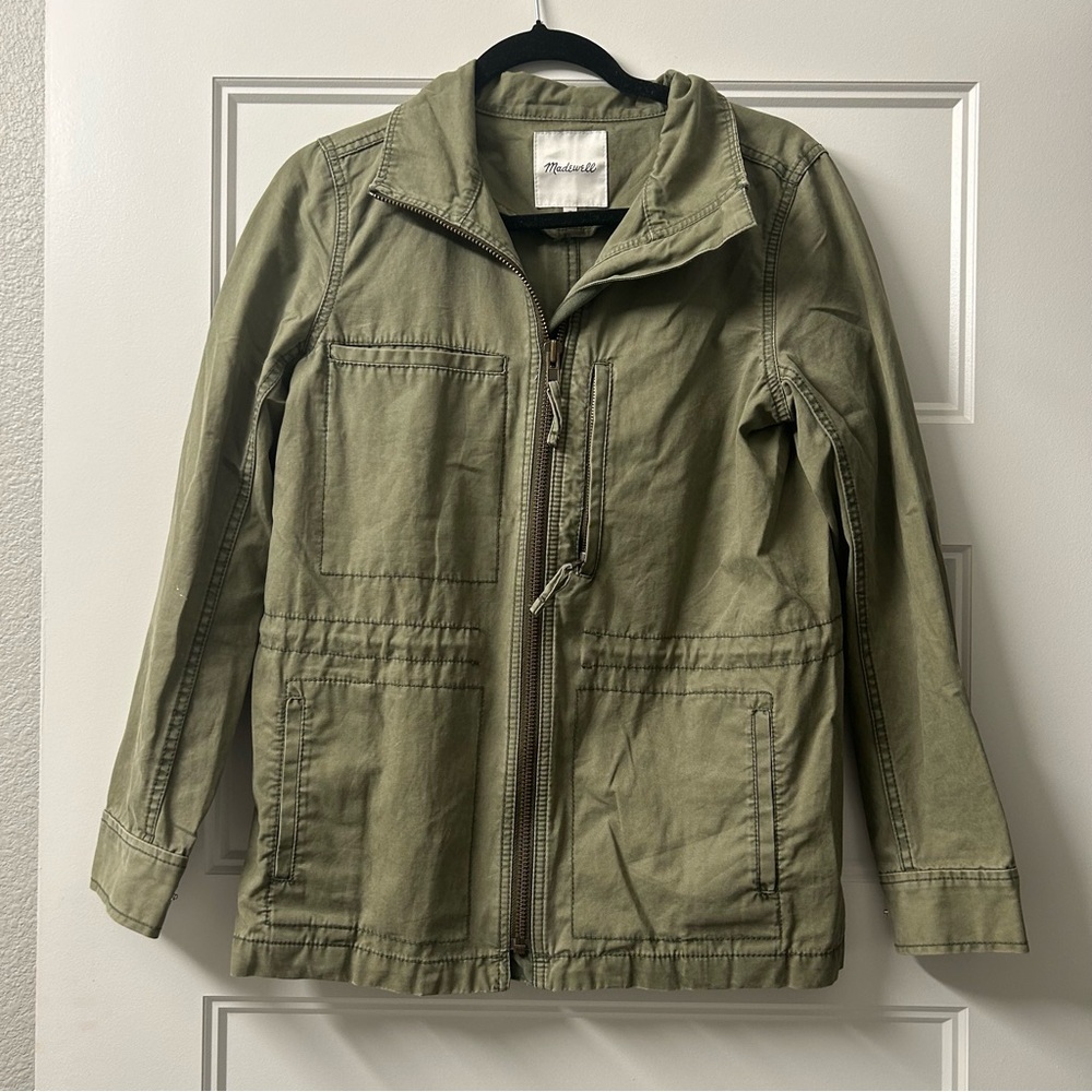 Madewell Fleet Jacket in Desert Olive